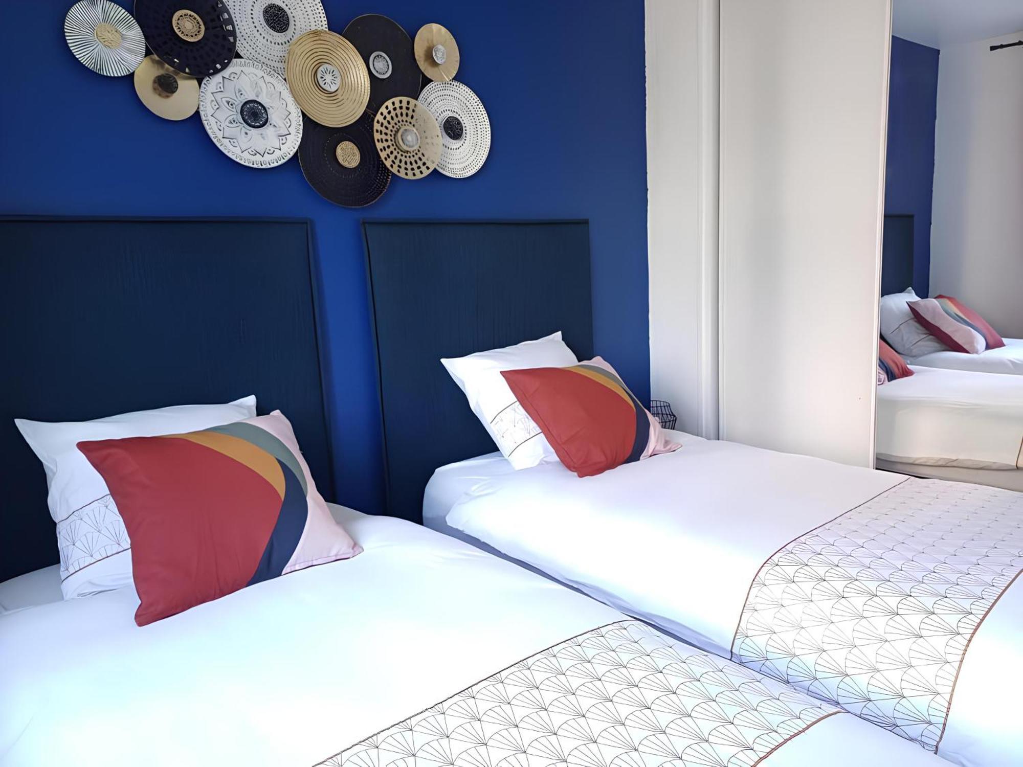 Proche Chu - 4 Couchages - Parking Gratuit - Local Velo Daire Amiens Dış mekan fotoğraf