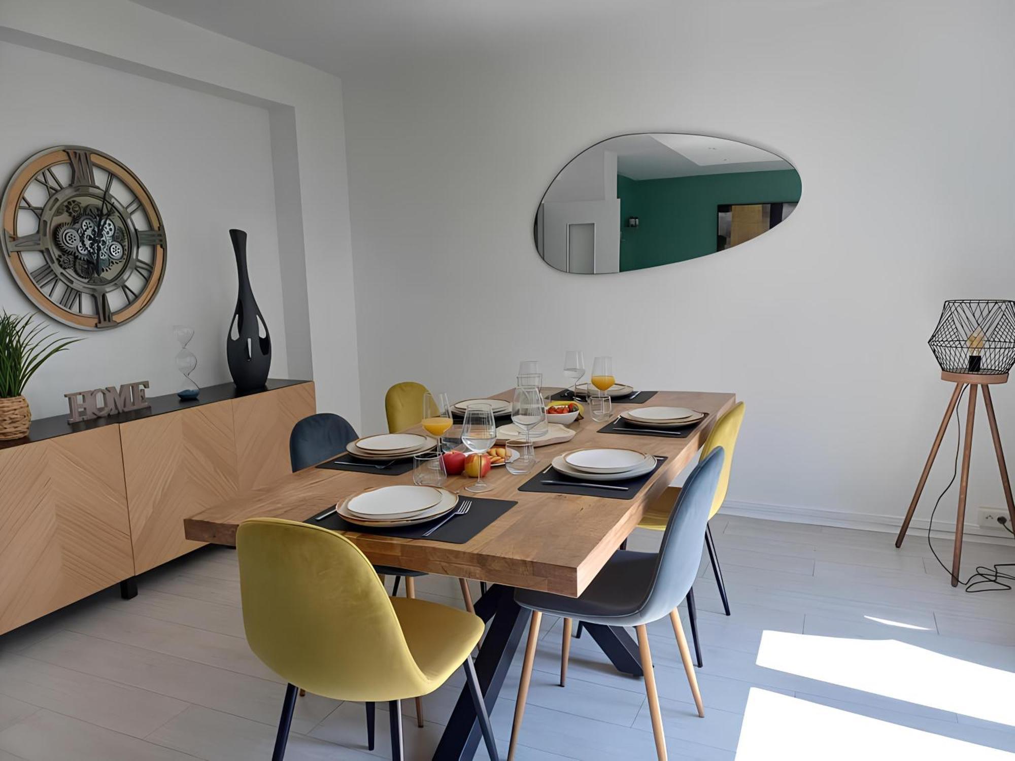 Proche Chu - 4 Couchages - Parking Gratuit - Local Velo Daire Amiens Dış mekan fotoğraf